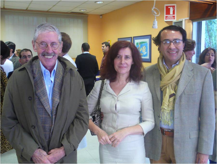 La Doctora Martínez Plaza con los doctores Ortiz Monasterio y Fernando Molina